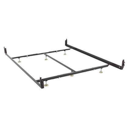 Steel Or Wooden Bed Frames King, Queen Size Hook On Bed Frame Rails With 3 Cross Beams Legs