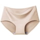 thumbnail image 4 of Bragas de seda de hielo sin costuras para mujer, ropa interior cómoda de talla grande, M-XXL de cintura media, múltiples opciones de Color, lencería, 3 uds./Set, 4 of 4