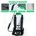 thumbnail image 6 of REALWORK 4-Gallon Backpack Sprayer with Padded Shoulder Strap for Pests & Weeds, Watering Garden, and Spraying Plants, in Translucent White, 6 of 8