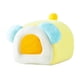 thumbnail image 2 of Cama cálida para hámster, ropa de cama para animales pequeños, cómoda y fácil de limpiar. Azul Amarillo, 2 of 9