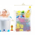thumbnail image 2 of Organizador de juguetes de baño para bebé, bolsa de almacenamiento de juguetes para bañera, red de malla para accesorios de ducha, 2 of 5