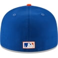 thumbnail image 4 of Men's New Era Blue New York Mets Cooperstown Collection Wool 59FIFTY Fitted Hat, 4 of 6