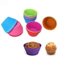 thumbnail image 6 of 12 Piece Silicone Cupcake Mold Set, Muffin Baking Cups for Baking and Dessert Prep, TIKA, 6 of 8