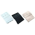 thumbnail image 1 of tssuouriy 3Pcs Bra Buckle Ladies Useful Bra Extenders Strap Extension Three Row Elastic Long Bra Buckle 3 Hook Narrow, 1 of 1