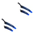 thumbnail image 4 of Guardoinrt Wide Compatibility Improved Performance Bicycle Fender Set For All Bikes Enhanced Safety Plastic Bicycle Mudguard Black Dark Blue 2Set, 4 of 6