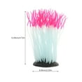thumbnail image 2 of FRCOLOR Artificial Fish Tank Sea Anemone Sea Anemone Ornament 6.5X12CM Pink, 2 of 8