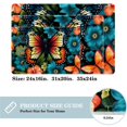 thumbnail image 2 of Butterfly Polyester Floor Carpet Door Carpet Non-Slip Machine Washable Floor Rug, 2 of 6