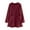Wine, variant on Fleece Sweatshirts for Women Crewneck Long Sleeve Fuzzy Tops Solid Color Warm Thickened Fall Winter Blouse with Pockets (XL, White)
