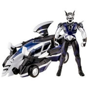 Power Rangers Jungle Fury Thunder Roar Vehicle and Figure, Blue