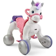 Kid Trax Toddler/Kids Rideamal Unicorn 12 Volts Ride On Toy, Lights and Sound