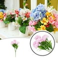 thumbnail image 3 of Bgsha 11Head Carnation Artificial Flowers Plastic Fake Plants Home Party Wedding Decor, 3 of 9