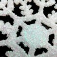 thumbnail image 3 of Colgante Árbol de Navidad 12 Uds. Lindos copos de nieve con purpurina de plástico de 10Cm decoración colgante colgante para árbol de Navidad, 3 of 9