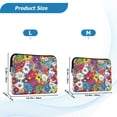 thumbnail image 4 of FORMRS 13-13.3 inch Laptop Sleeve Case Soft Carrying Quilted Computer Bag Cover, Whimsical Floral, 4 of 7