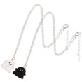 thumbnail image 1 of Ghost Necklace Couples Necklaces for Decor with 6Pcs Alloy Pendant Set, 1 of 5
