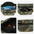 thumbnail image 2 of Fanny Pack for Men Women Waist Bag Pack Fashion Crossbody Belt Bags Lightweight Belt Bag for Travel Sports Hiking Walking Running, Brown Leaf, 2 of 6