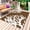 Brown, variant on Coral Orange Outdoor Rug 5x7 Ft - Reversible Patio Rug Outdoor Camping Rugs, Coastal White Ocean Marine Nautical Beach Washable Indoor Outdoor Area Rugs, Non-Slip Outdoor Carpet Runner for Deck/Porch