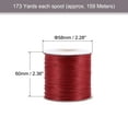 thumbnail image 2 of Unique Bargains Beading Thread Bracelet Weave Bead Craft Cord 0.5mm 159M/Roll (173-Yards) Decorative String, Red, 2 of 7