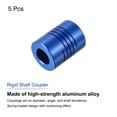 thumbnail image 3 of 5Pcs 7mm to 10mm Aluminum Alloy Shaft Coupling L25xD19 Flexible Coupler with Screws for Motors,Blue, 3 of 6