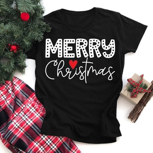 T Shirt Funny Christmas Graphic Tee 