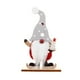 thumbnail image 1 of Gnomo de Navidad de madera duende sin rostro Foll Fwarf viejo escritorio pintado pequeño árbol de Navidad decoración de vacaciones Wmkox8yii gf7173, 1 of 2