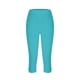 thumbnail image 5 of Puntoco Pantalones Cortos Ajustados De Color Liso De Verano De Cintura Alta Para Mujer Verde Menta Xxl, Un Regalo Para Mujer, 5 of 6
