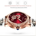 thumbnail image 4 of CHENXI Rose Gold Women Automatic Mechanical Watches Top Brand Stainless Steel Waterproof Watch 2022 New Hollow Wristwatch, 4 of 7