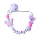 thumbnail image 1 of Clips para chupete de bebé con nombre personalizado, soporte de cadena para chupete de Koala para chupete de dentición de bebé Tan Jianjun unisex, 1 of 2