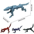 3D Printed Action Dog Robot Movable Joints Fun Toy For Boys And Girls download-now-free-editable-pdf-rainbow-fuzztastic-abby-hatcher