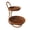 A, variant on 2 Tier Fruit Basket for Kitchen Countertop, Handwoven Bread Basket and Imitation Rattan Serving Tray, Tiered Vegetable Storage Stand for Food Snacks, Decorative Home Organizer for Dining Table