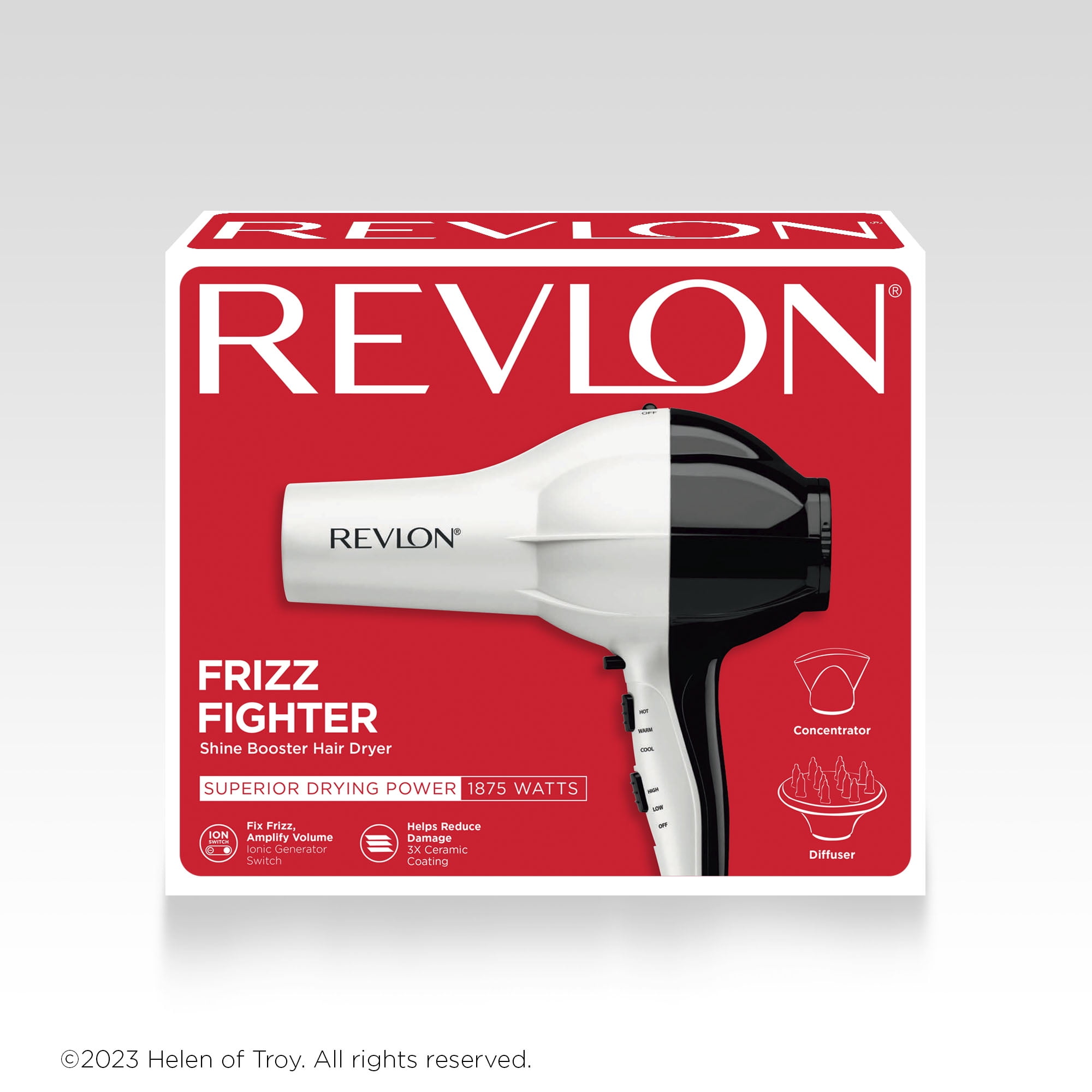 Revlon Secador de pelo Volume Booster | 1875 W para elevación y cuerpo  voluminosos, (rosa)