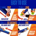 thumbnail image 6 of Nerf Dog Tennis Ball Blaster Dog Toy with 3 Balls, 12 inches, 6 of 13