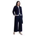 thumbnail image 3 of ELOQUII Women's Plus Size Colorblocked Cardigan, 3 of 4