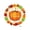 C, variant on Miwamany 10Pcs Thanksgiving Pumpkin Maple Leaf Disposable Paper Plates, 7/9 Inch Fall Themed Tableware, Waterproof Oilproof Disposable Tray for Dinner Party Holiday Gathering