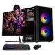 thumbnail image 1 of Computadora Escritorio Completa Xtreme PC Gaming AMD Radeon Vega Renoir Ryzen 7 5700G 32GB SSD 1TB Monitor 24.5 100Hz WIFI Black juegos casuales, trabajo y estudio, 1 of 6