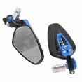 thumbnail image 2 of Espejos de Extreme de Barra de Motocicleta, Espejos Retrovisores de Motocicleta de 7/8 "22 mm Espejos de Manillar Universales Espejo Retrovisor Con Pernnos y Llave, 2 of 7