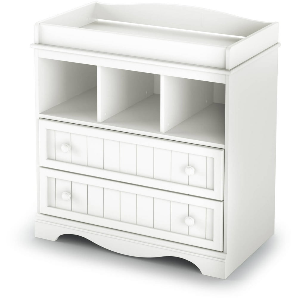 South Shore Savannah Changing Table with Drawers, White