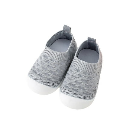 

Crocowalk Unisex-Child Sock Sneakers Sports Running Shoes Slip On Walking Shoe Girls Trainers Jogging Comfort Mesh Gray 7.5C