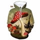 thumbnail image 3 of Sudadera con capucha con estampado 3D de hongos para hombre y mujer, sudadera con capucha de gran tamaño con estampado completo para primavera y otoño, ropa de diseñador para hombre, 3 of 5