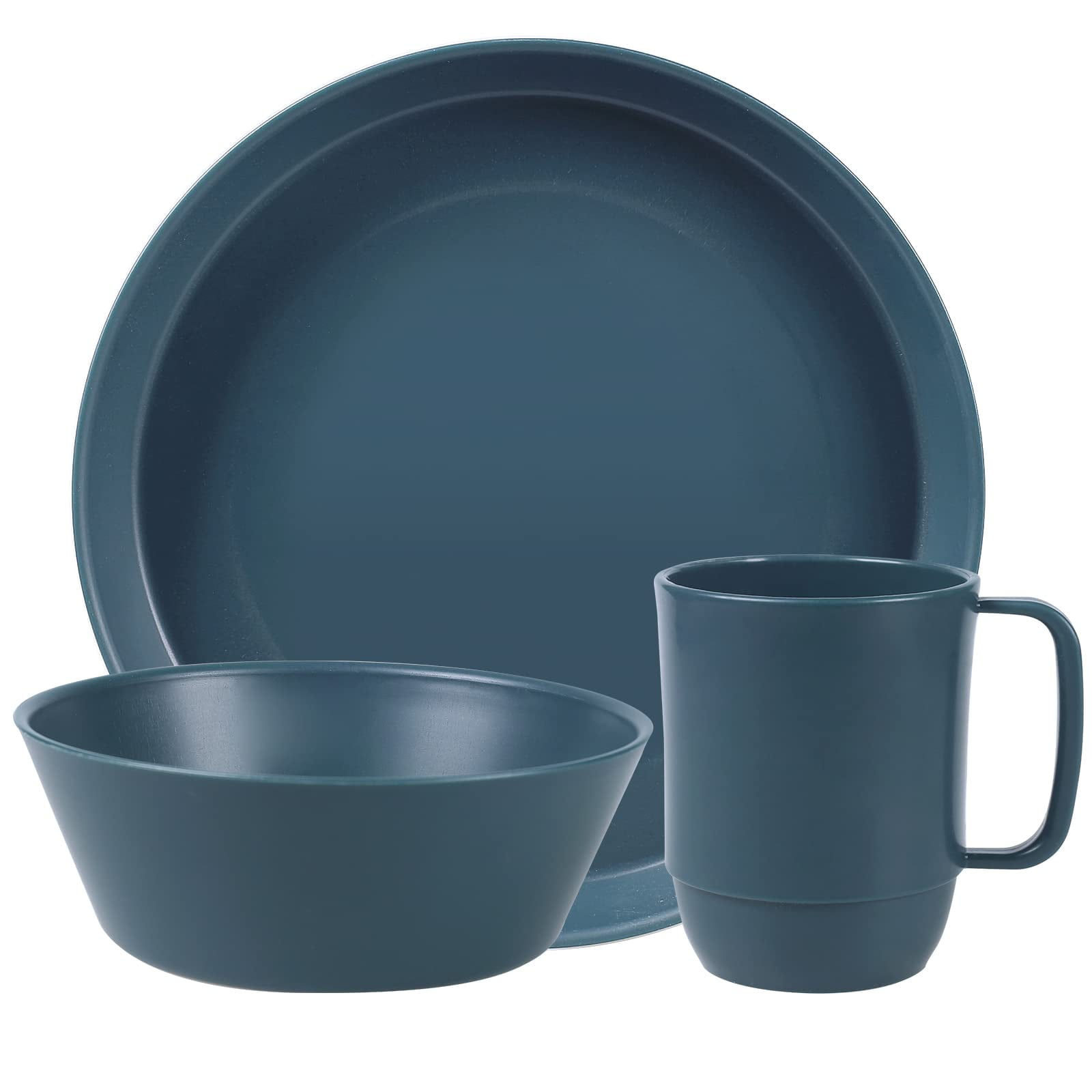  ULVEOL Set of 2 Dark Blue Microwave Bowl Holder