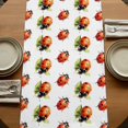 thumbnail image 5 of Table Runners 72 Inches Long Dress Scarves, Cute Ladybugs Farmhouse Kitchen/Dining Table Runner, Coffee Tablerunners, Spring Botanical Leaves Farmhouse 14x72 Inch, 5 of 9