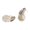 Silver Plated-White, variant on Minimalist Oval Resin Earrings Jewelry for Sensitive Ears & Everyday Elegance