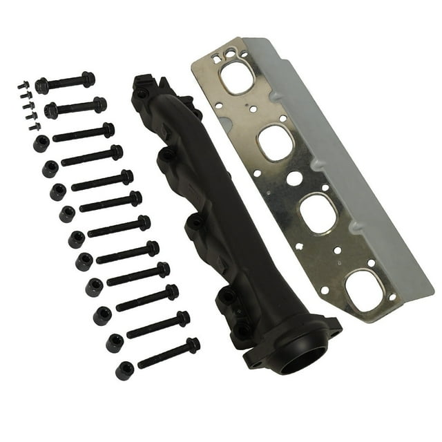 BD Diesel Exhaust Manifold 1041464 High-Silicon Ductile Cast Iron; Gaskets Included; Mounting Hardware Included