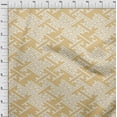 thumbnail image 4 of oneOone Cotton Poplin Dark Beige Fabric Geometric Sewing Material Print Fabric By The Yard 56 Inch Wide, 4 of 4