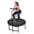 thumbnail image 1 of Trampolín Mini de 40" para Adultos SereneLife, Trampolín Fitness con Resortes Reforzados y Mango de Seguridad Ajustable, Estable y Silencioso, Ideal para Ejercicio y Relajación de Cuerpo Completo., 1 of 6
