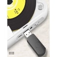 thumbnail image 4 of Portable Bluetooth CD Player with HiFi Sound & LCD Screen | Rechargeable Compact CD Player with Timer AUX/USB Support | 2000mAh Battery Home Car Travel Music Player (280g/0.62lb)​, 4 of 7