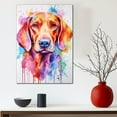 thumbnail image 3 of Wirehaired Vizsla Dog Gift - Art Bedroom - Graffiti Dog Wall Art For Living Room Large Size Modern Home Wall Decor Abstract Canvas Wall Art Ready to Hang Size 11''x17'', 24''x36'', 3 of 4