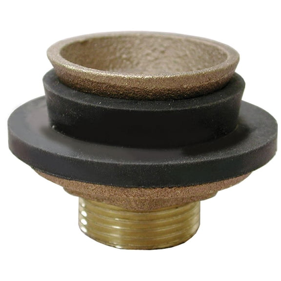 Jones Stephens C27201 2 X 1-1/4 Brass Closet Spud