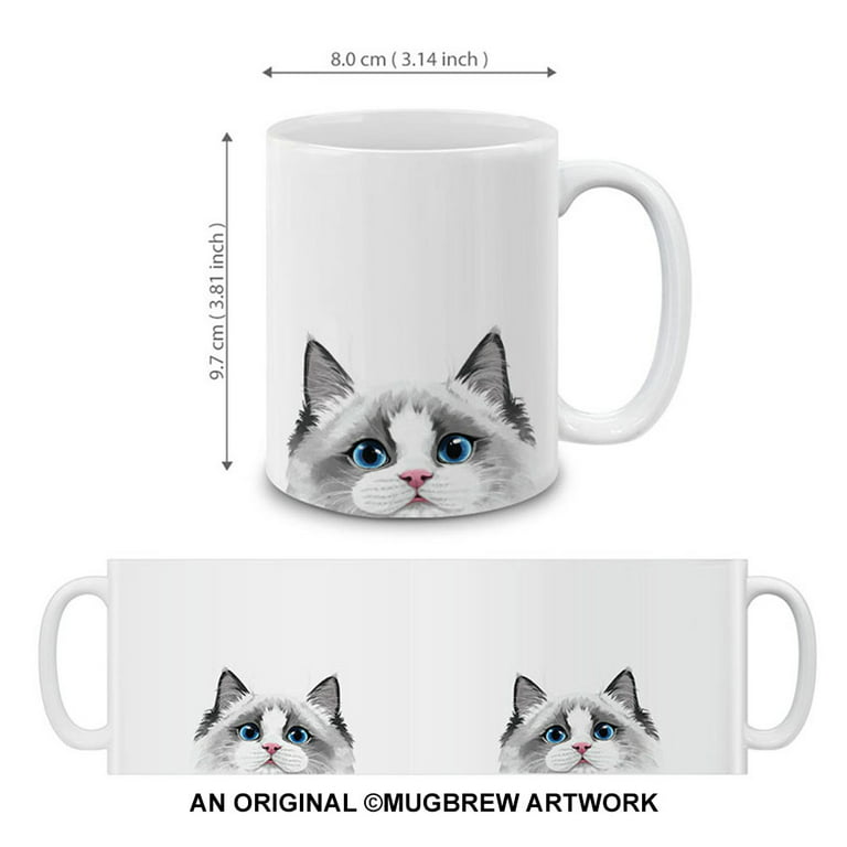 Anything Goes Chamberlain Anything Goes Cats White Mug Coffee Cups