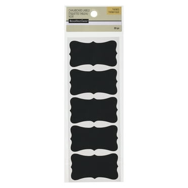 12 Packs: 10 ct. (120 total) Classic Chalkboard Labels by Recollections™