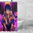 Monkey D. Luffy Shower Curtain, Waterproof Bath Curtain, Premium Peva